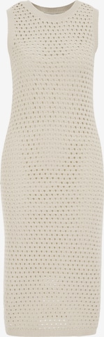 WE Fashion Neulemekko värissä beige: etupuoli