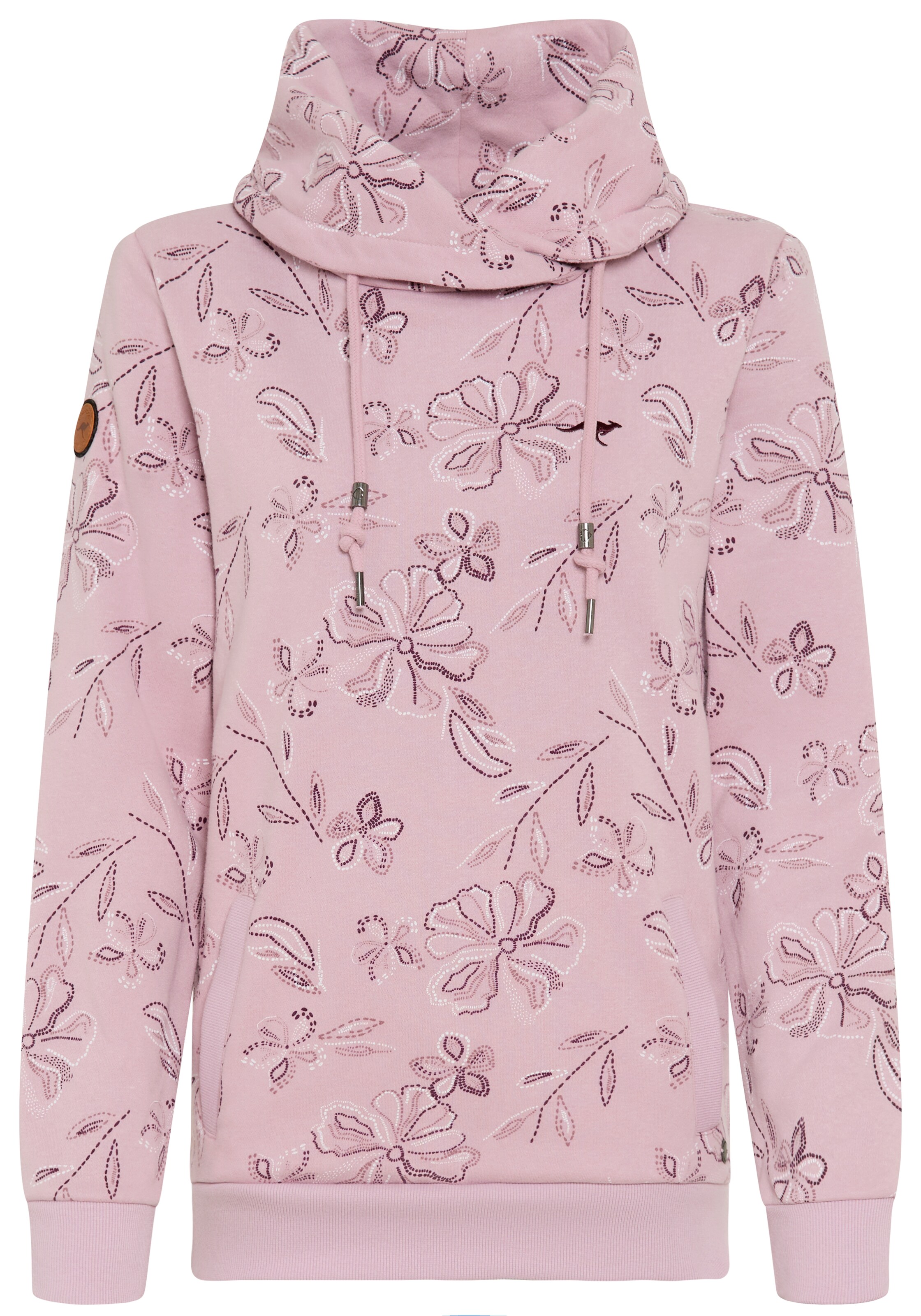 KangaROOS Sweatshirt in Pink: front