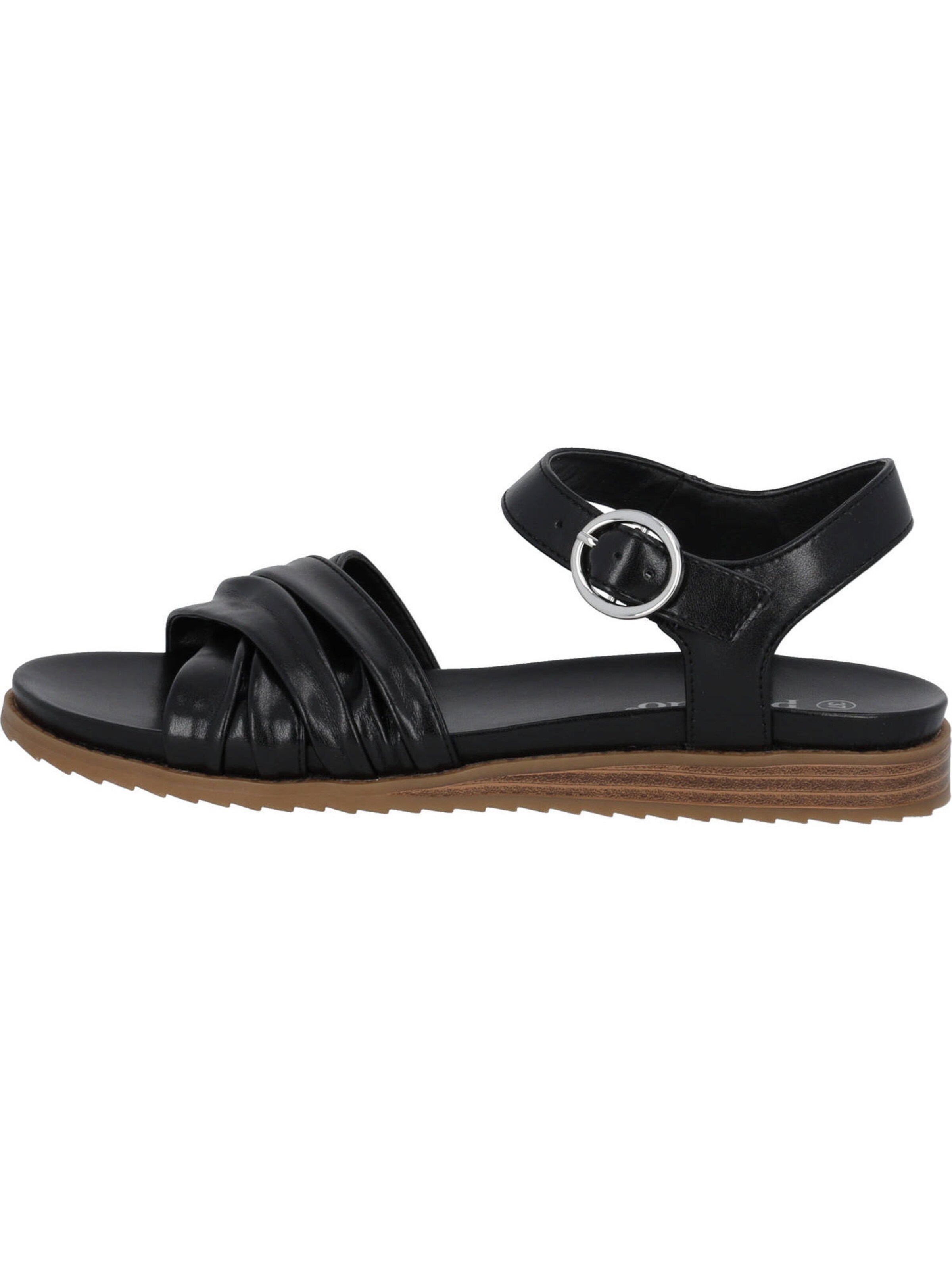 Sandales à lanières 'Ovuh' Palado en noir