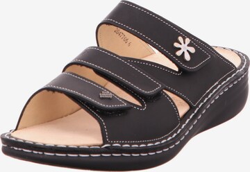 Finn Comfort Mules in Black