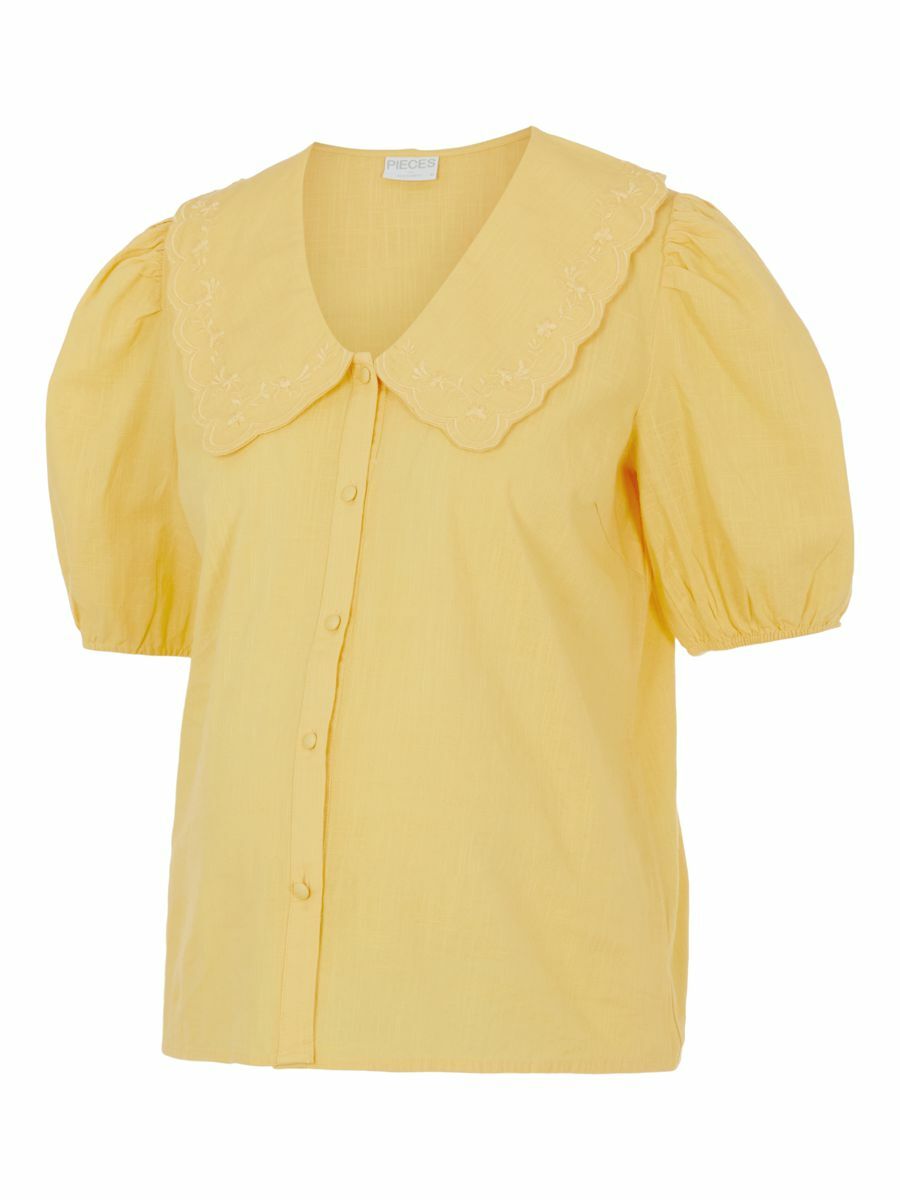 Odzież Kobiety Pieces Maternity Bluzka Tae w kolorze Żółtym 