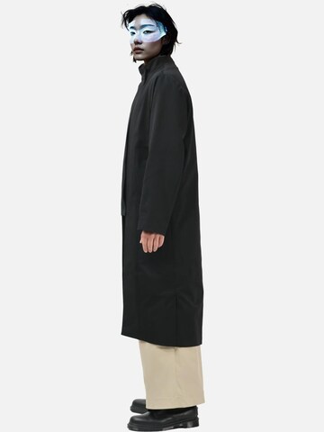 Veste mi-saison 'Manteau Taishō' Kanten en noir