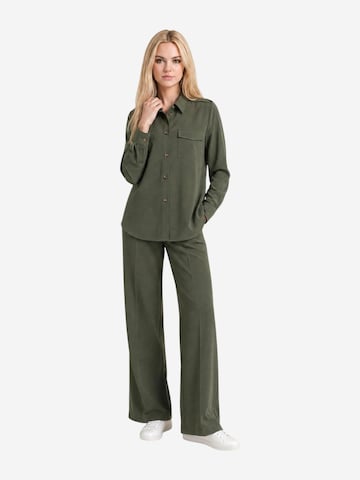 I AM Blouse 'Camicia Taschini 33067' in Green