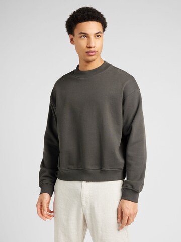 WEEKDAY Sweatshirt in Grijs: voorkant