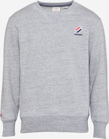 Superdry Sweatshirt 'Essential' in Grau: predná strana