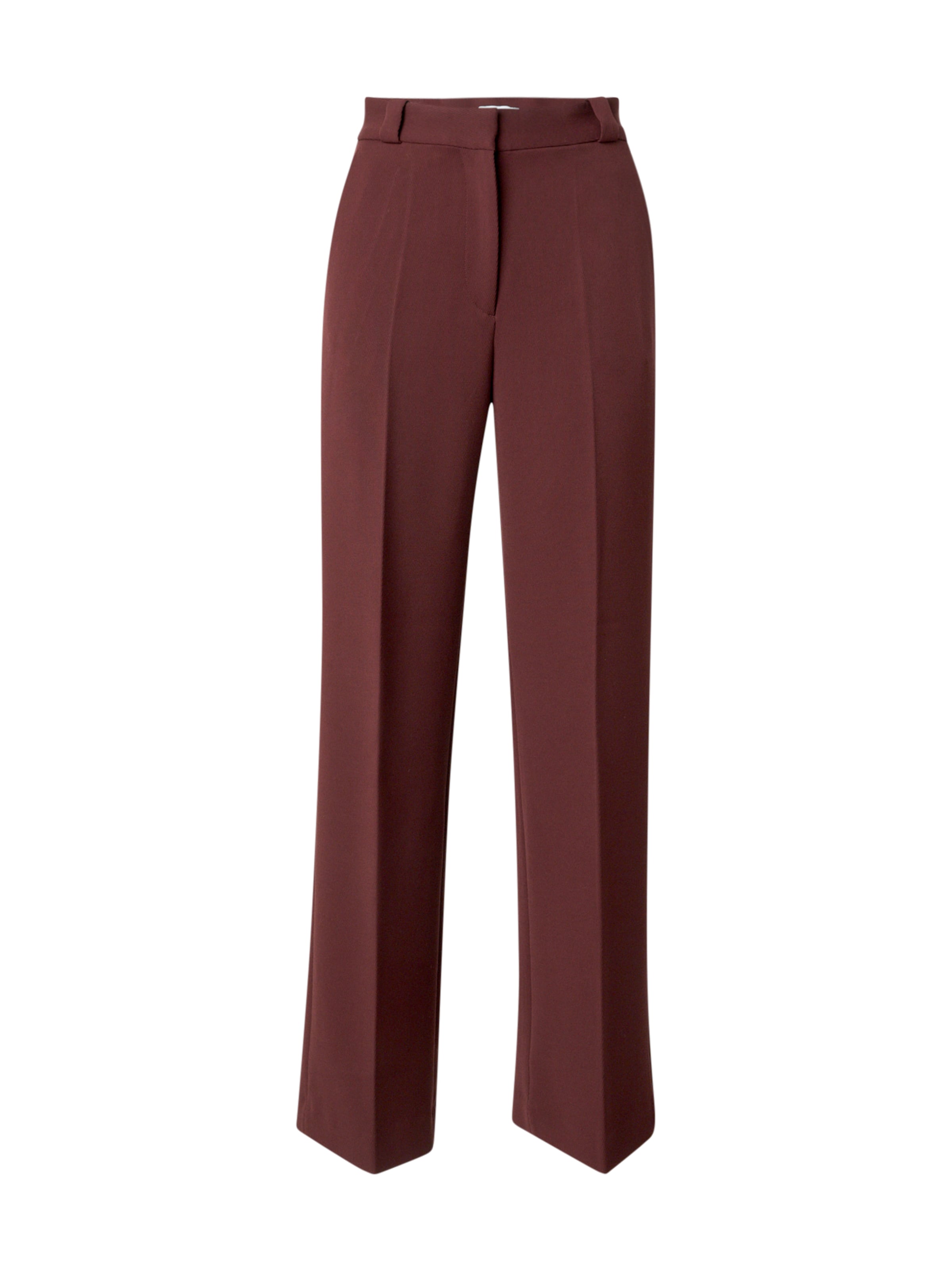 & Other Stories Trousers with creases in Red: front