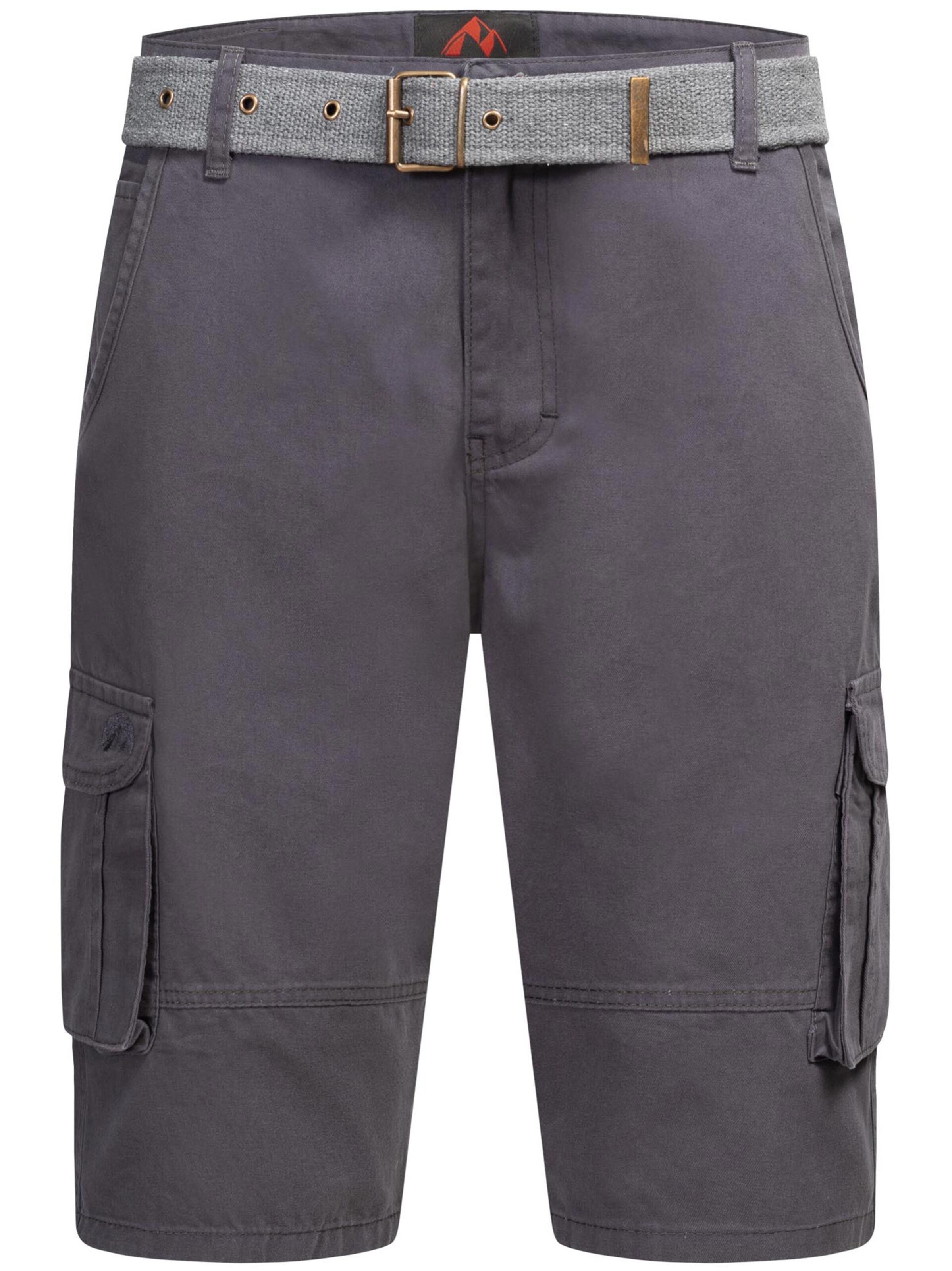 Arctic Seven Regular Cargo trousers in Grey: front