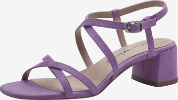 TAMARIS Sandalen met riem in Lila: voorkant