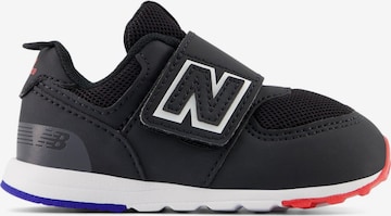 new balance Sneakers '574 NEW-B HOOK & LOOP' in Zwart