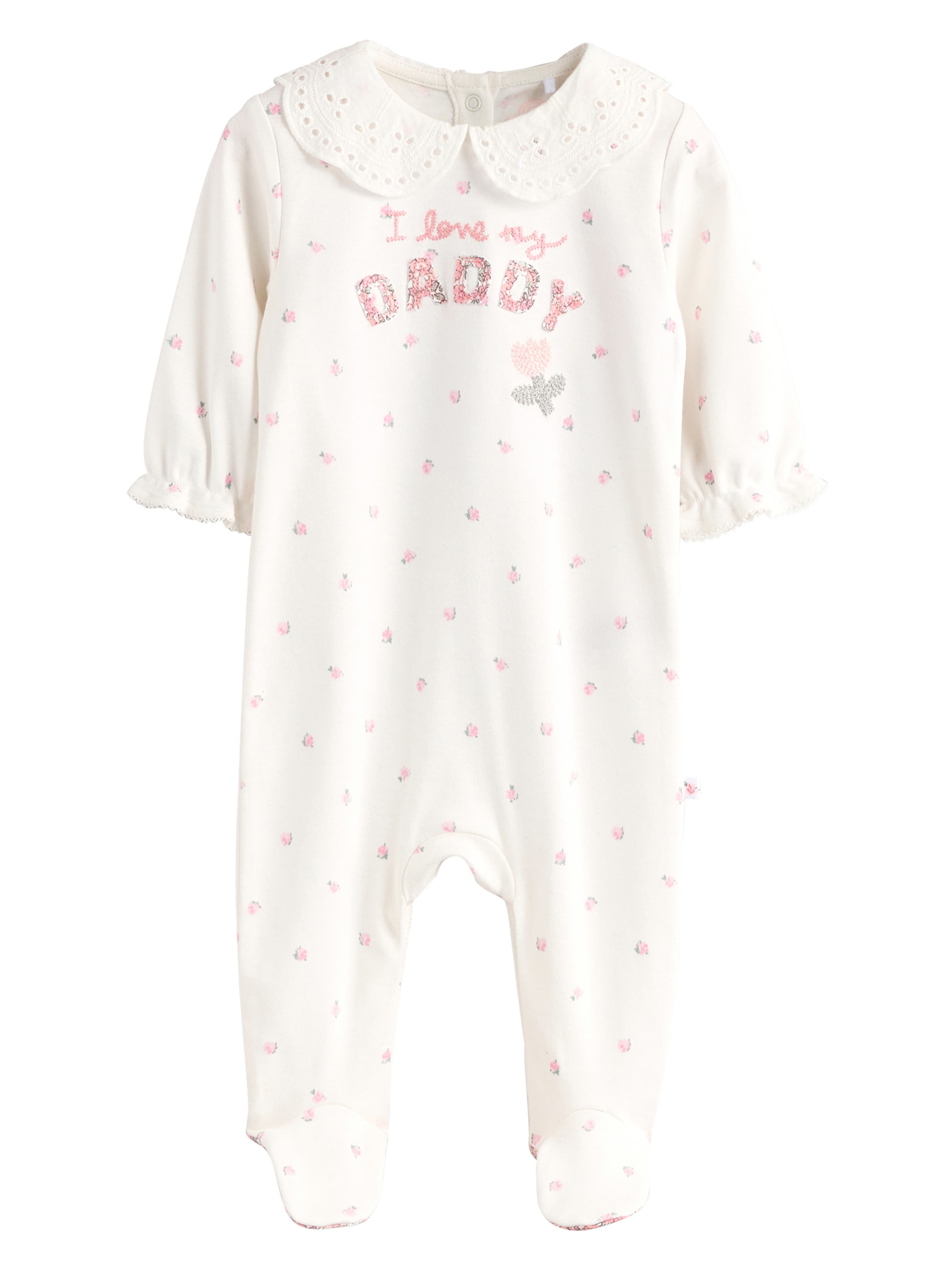 Next Pyžamo – béžová: přední strana