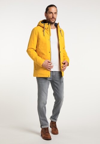 Veste d’hiver Schmuddelwedda en jaune