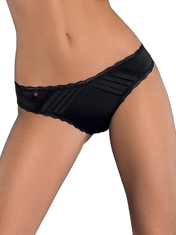 Obsessive Boyshorts 'Blackardi panties' in Black: front