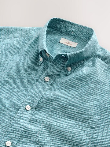 Next - Regular Fit Camisa em azul