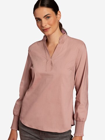 MORE & MORE Bluse i pink