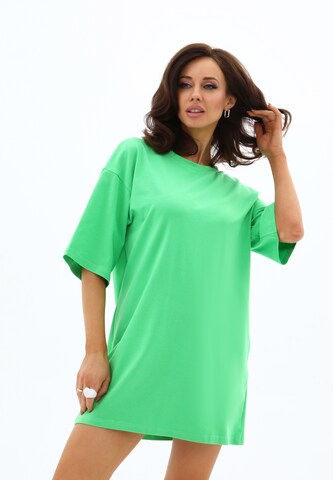 Awesome Apparel Oversized Dress in Green