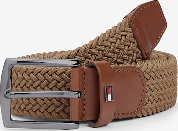TOMMY HILFIGER Riem in Bruin: voorkant