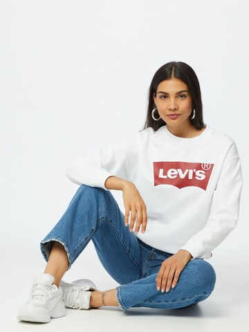 LEVI'S ® Sweatshirt 'Graphic Standard Crew' in Wit