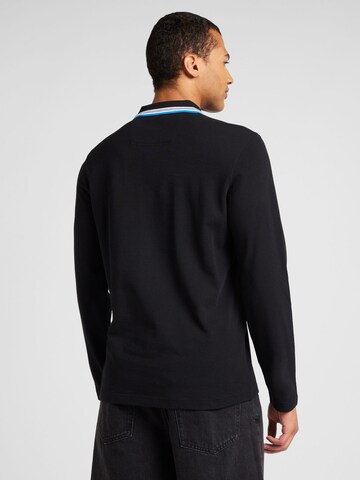BOSS Shirt 'Plisy' in Schwarz