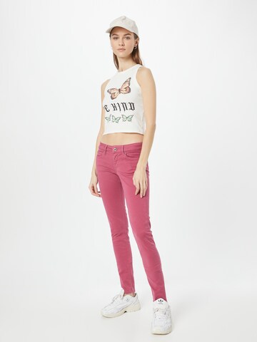 Coupe slim Jean 'SOHO' Pepe Jeans en rose