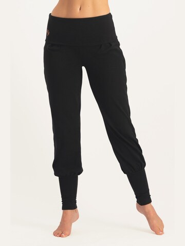 Urban Goddess Yoga & Activewear Loose fit Harem Pants 'Devi Yoga und Pilates Harem' in Black