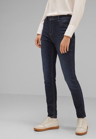 STREET ONE Skinny Jeans in Blau: predná strana