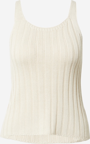 ABOUT YOU x Marie von Behrens Knitted Top 'Ronja' in Beige: front