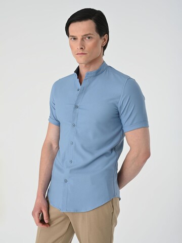 Coupe regular Chemise Antioch en bleu