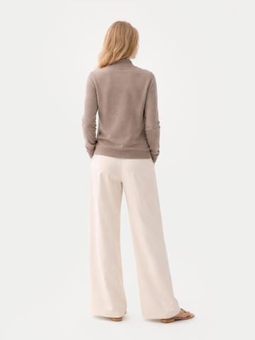 GOBI Cashmere - Cárdigan 'Women's Essential Cashmere Full-Zip Cardigan' en gris