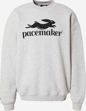 Pacemaker - Sweatshirt 'Falk' em cinzento: frente