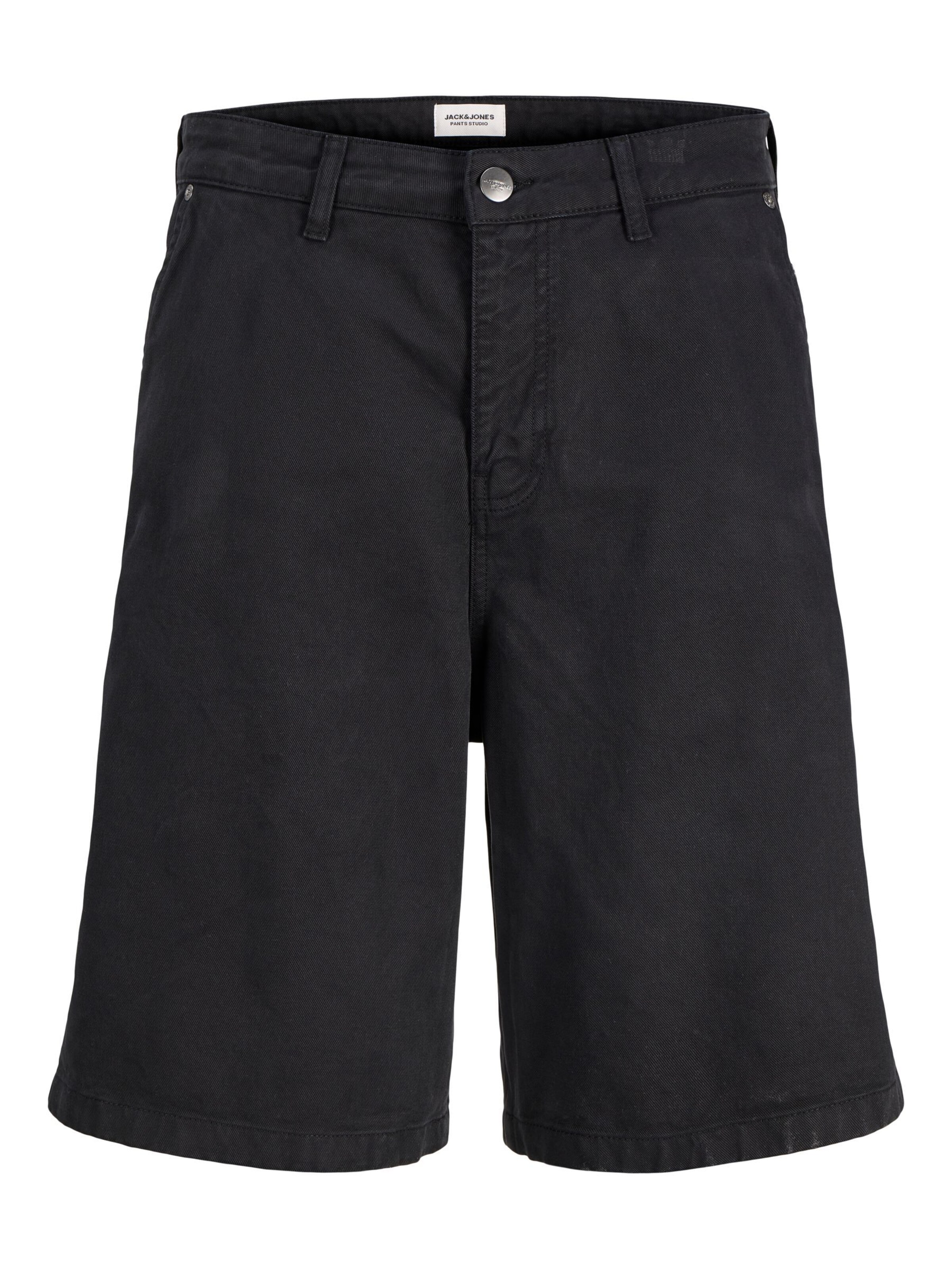 JACK & JONES Baggy Broek in Zwart: voorkant