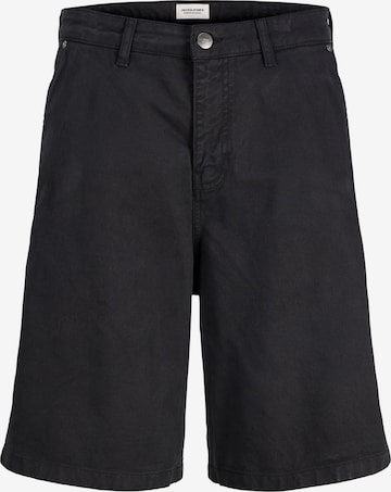 JACK & JONES - Ropa ancha Pantalón en negro: frente