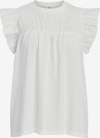 OBJECT - Blusa 'LIPA' en blanco: frente