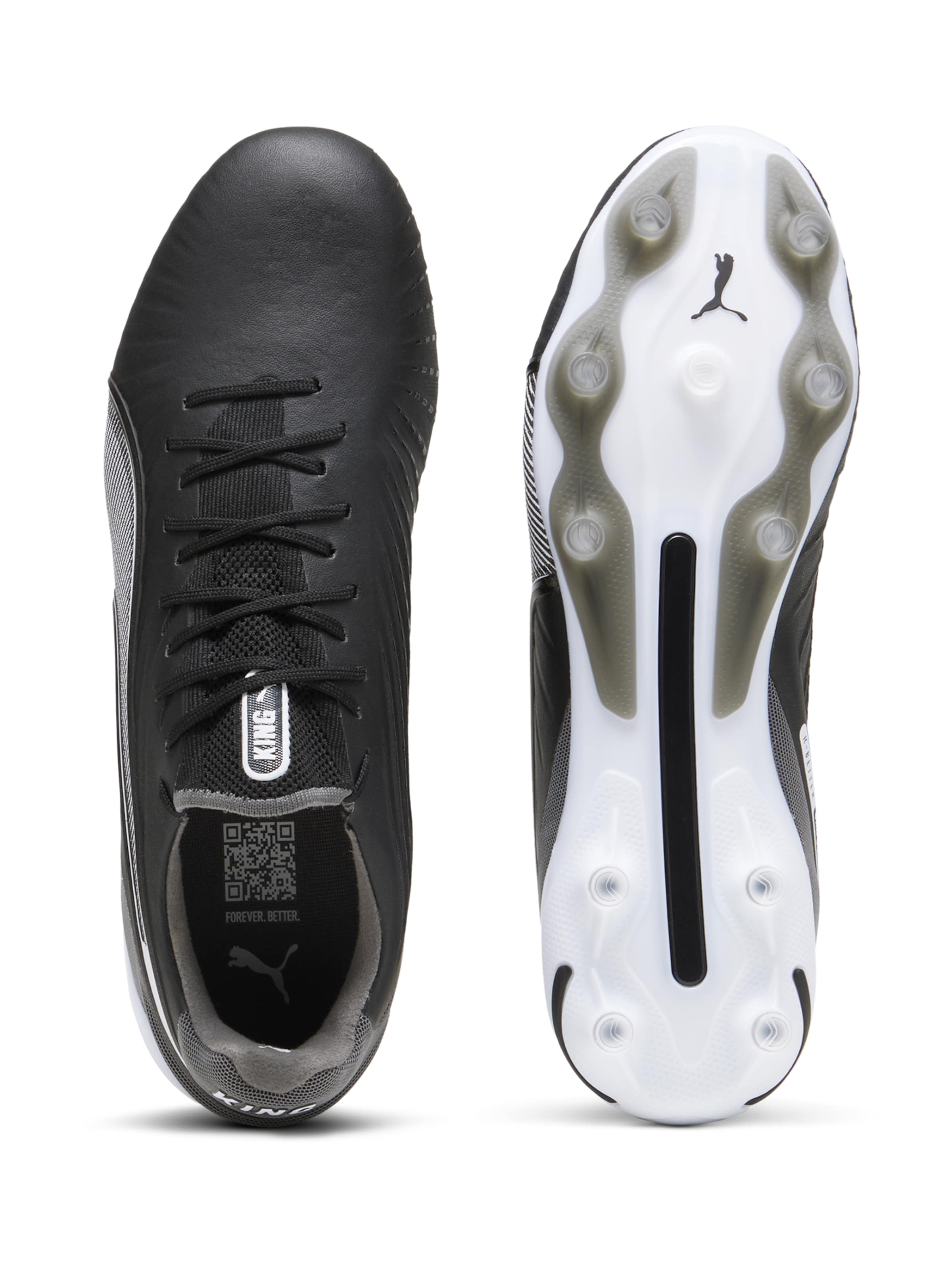 PUMA Παπούτσι ποδοσφαίρου 'King Ultimate' σε μαύρο