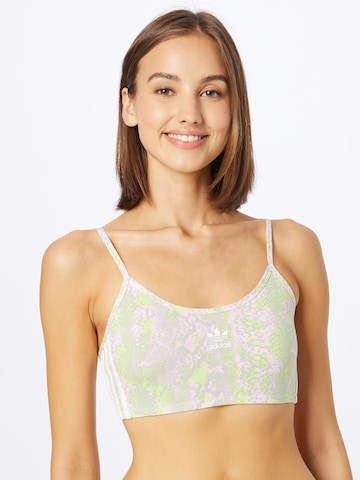 ADIDAS ORIGINALS Bustier Melltartó - rózsaszín: elől