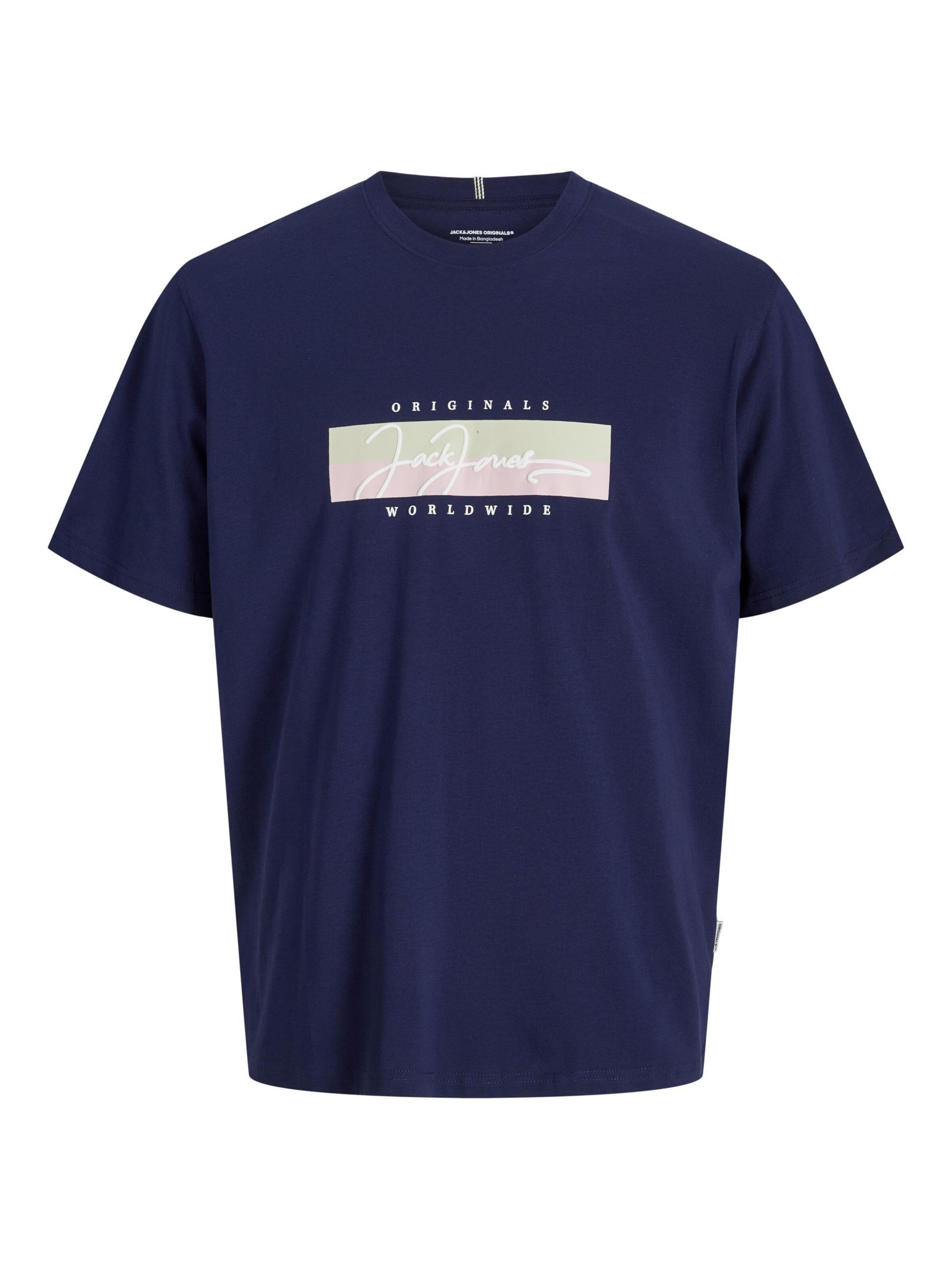 Maglietta 'JORFrederiksberg' di JACK & JONES in blu: frontale