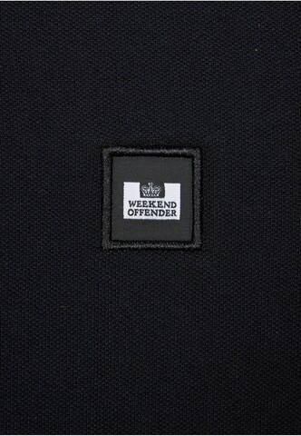 Weekend Offender Shirt 'Caneiros Badge' in Schwarz