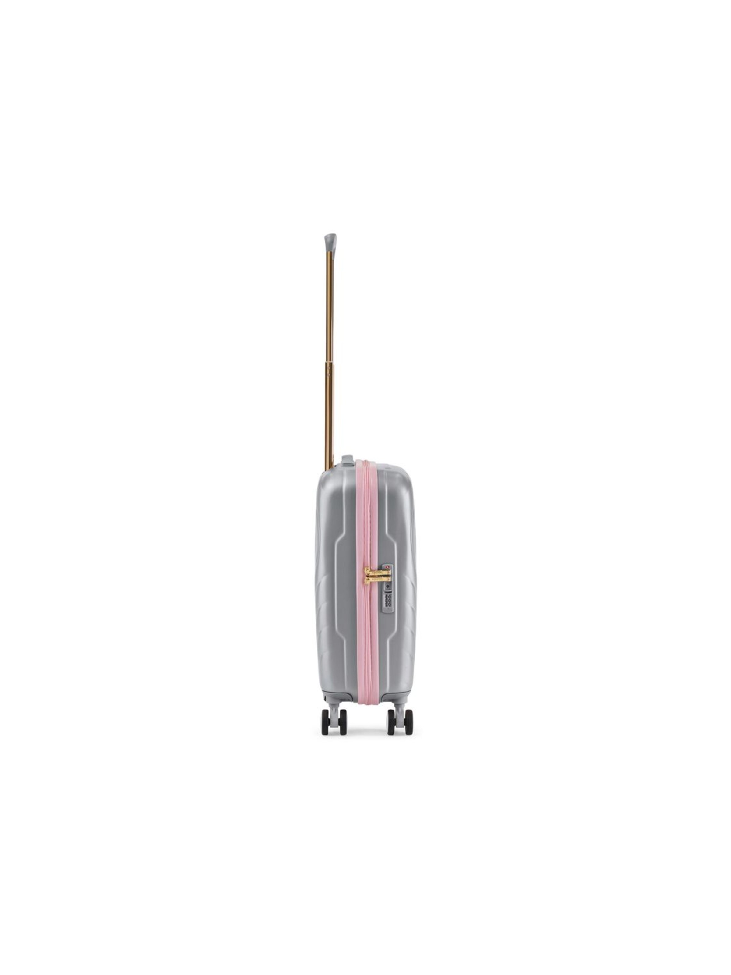 Braccialini Trolley 'Matelassé'‌‌‌‌ in Silber