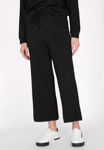 faina Athlsr - Loosefit Calças 'Fashion Look' em preto: frente