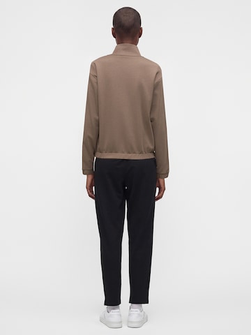 Giacca di felpa di EA7 Emporio Armani in marrone