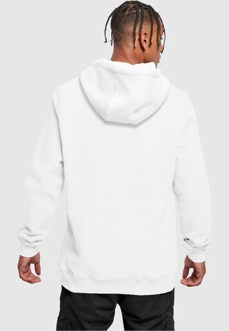Merchcode Sweatshirt 'Berkeley University - Bear' in Weiß