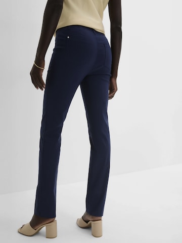 bonprix Slim fit Pants in Blue
