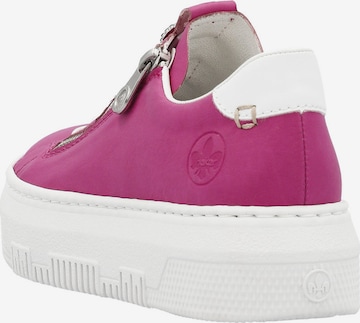 Rieker Låg sneaker i rosa