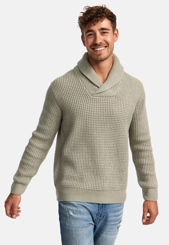Pull-over 'Brockly ' INDICODE JEANS en gris : devant