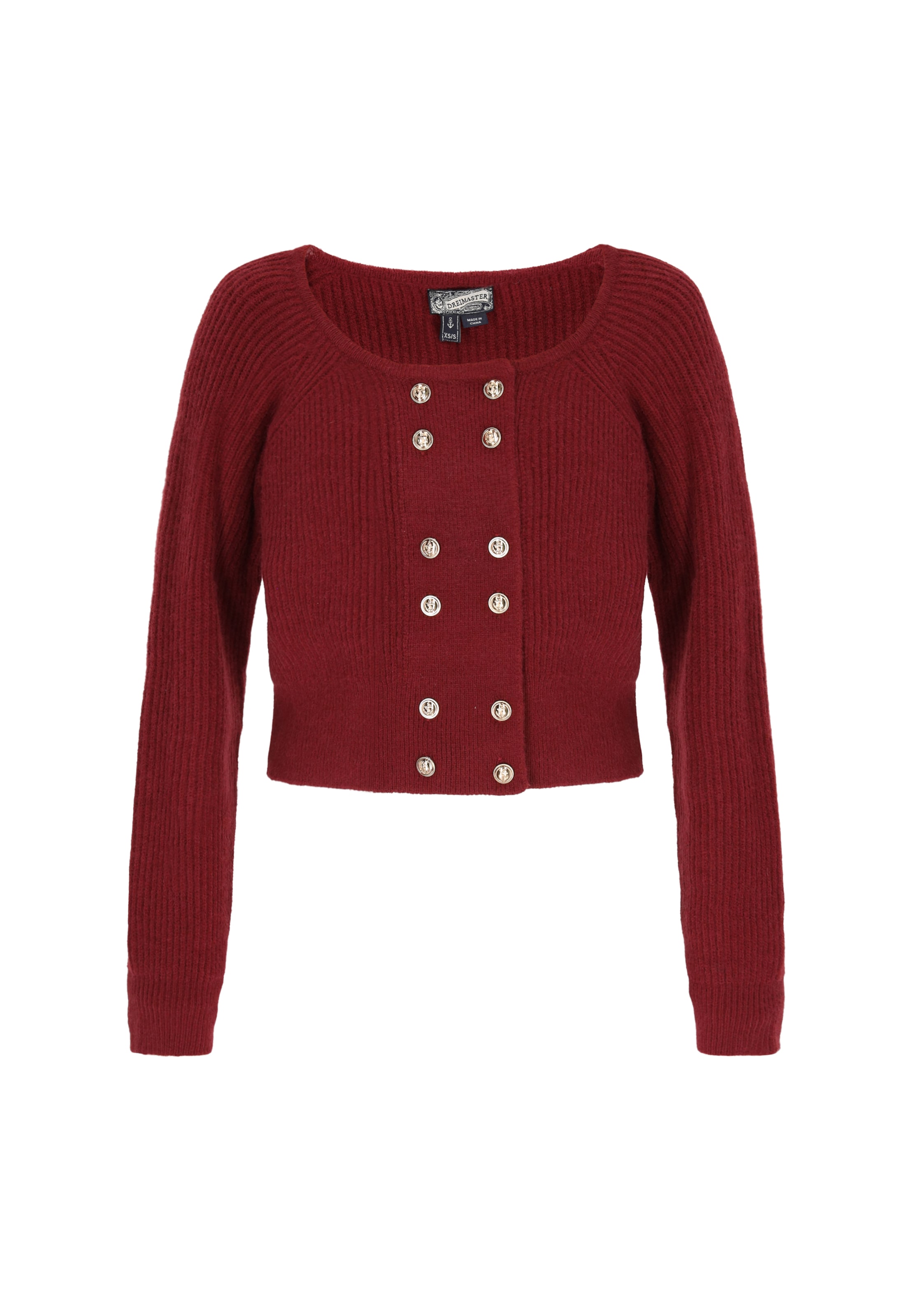 Giacchetta 'Vintage' di DreiMaster Vintage in rosso: frontale