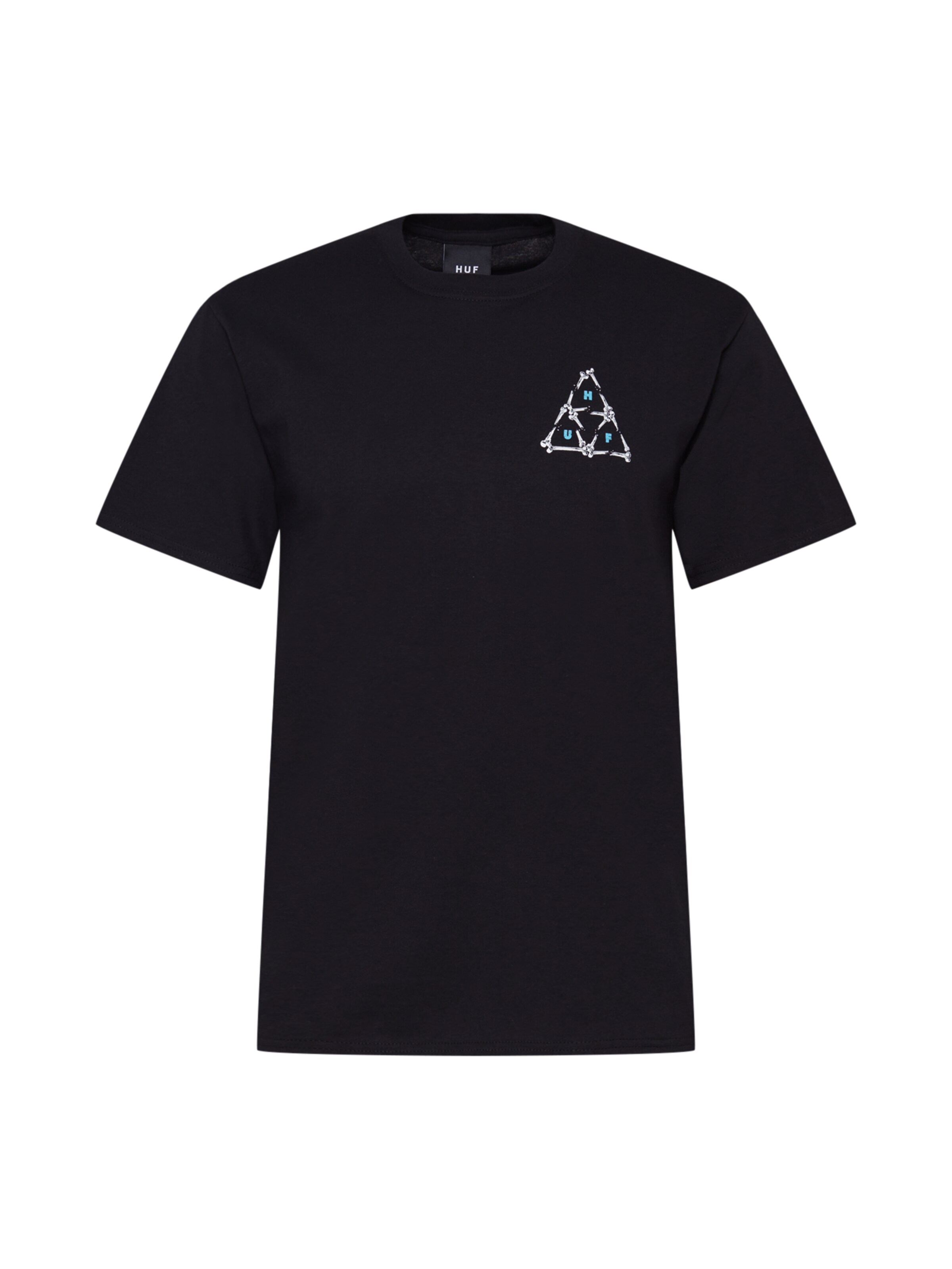 Maglie e T-shirt Abbigliamento HUF Maglietta in Nero 