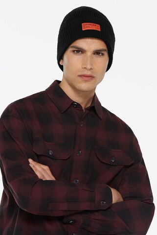 Harlem Soul Regular fit Button Up Shirt 'GEORGE' in Red