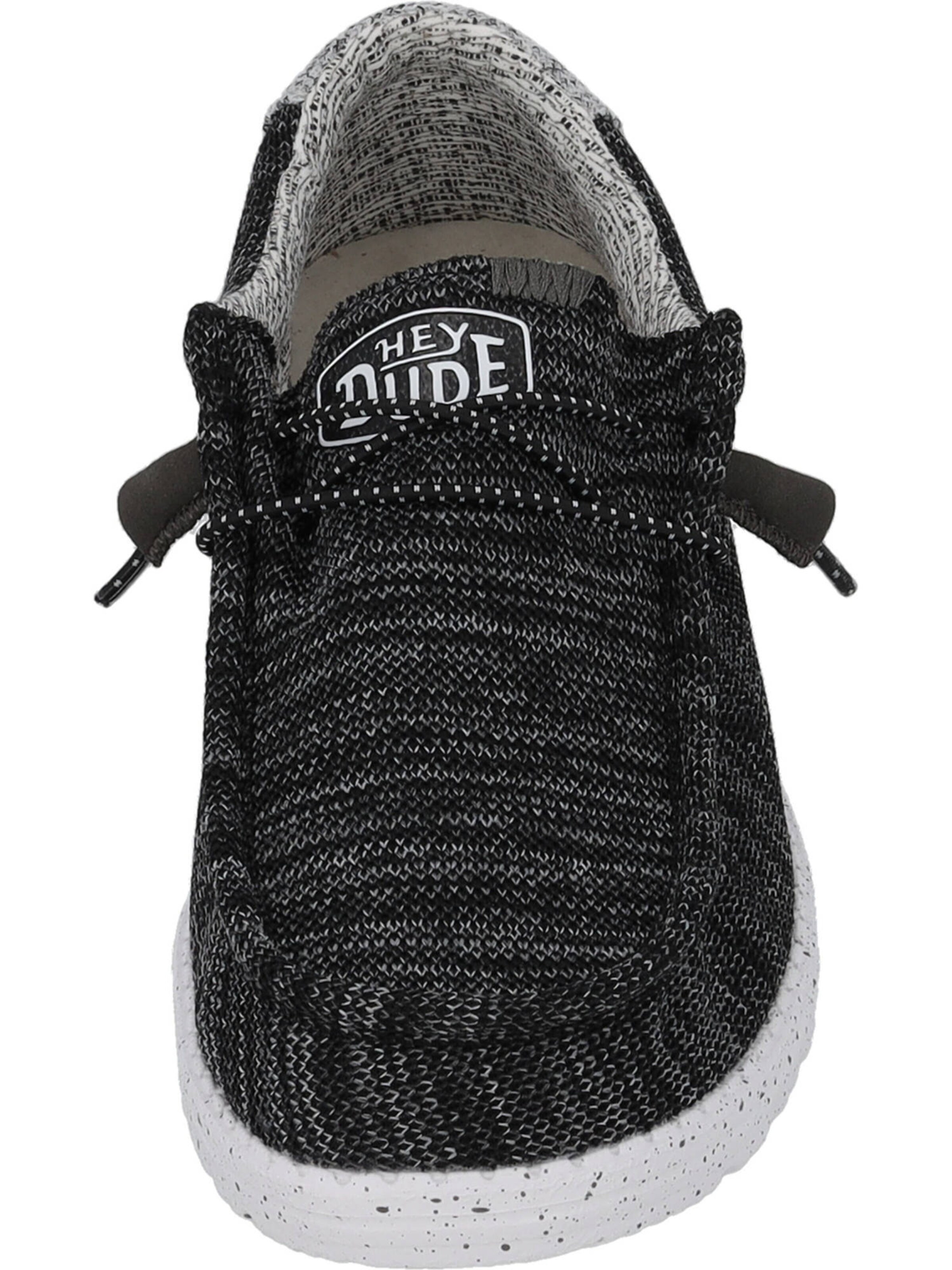 HEY DUDE Mokassin 'Wally' in Schwarz