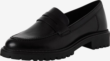 TamarisSlip On cipele - crna boja: prednji dio