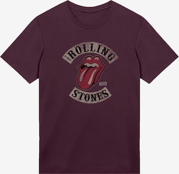 T-Shirt 'The Rolling Stones Tour '78' F4NT4STIC en violet : devant