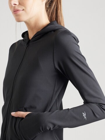 Reebok Bluza rozpinana sportowa 'ACTIV COLL DREAMBLEND' w kolorze czarny